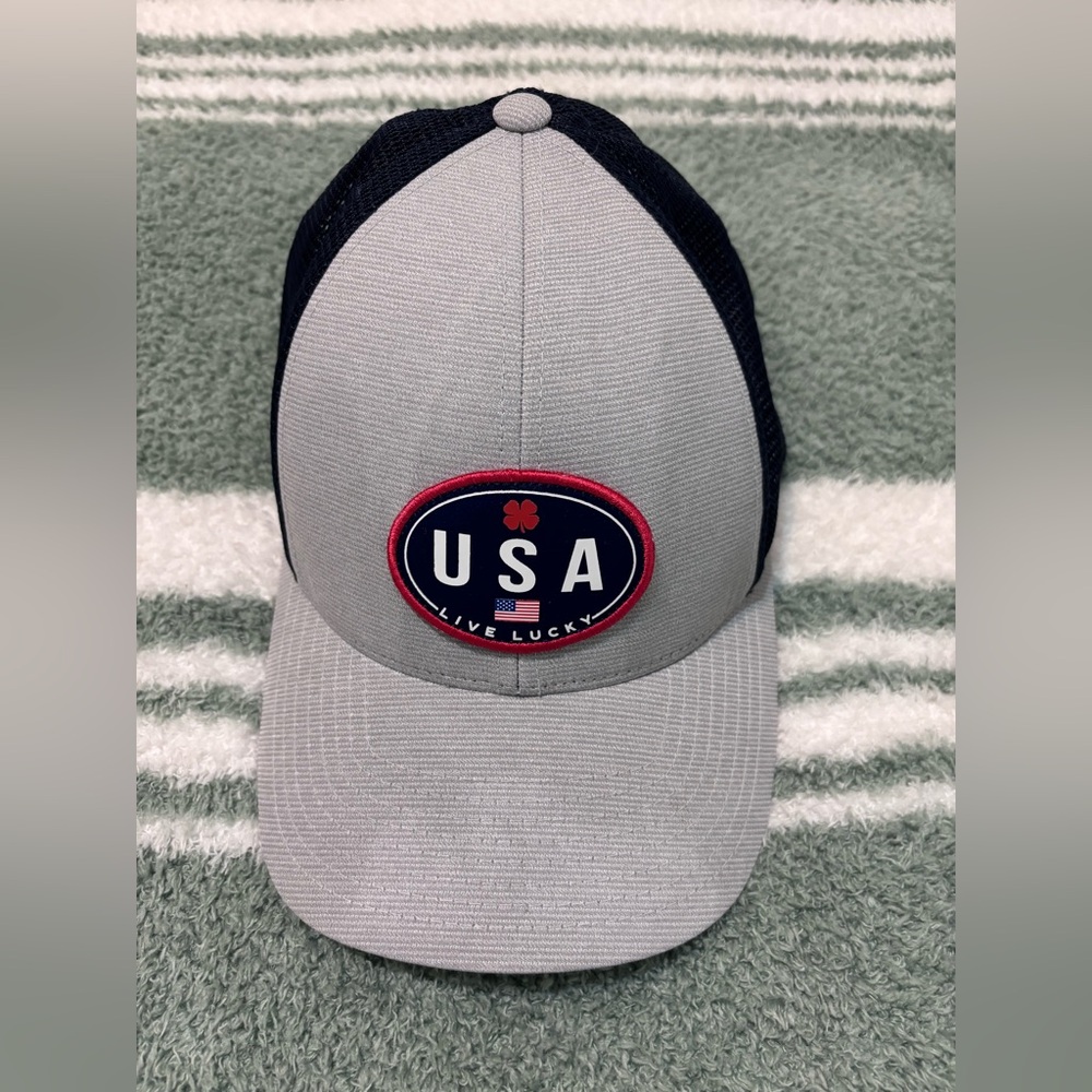 Black Clover 🍀 Live Lucky USA Golf Lid L/XL